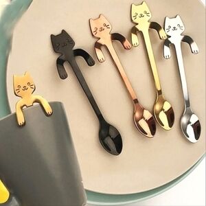 Set of 2 cat spoons!